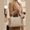 Uptown Bags: Fashion Women's Premium PU Leather Elegant Satchel
