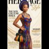 TOGHUELITE Statement Handbag – Multicolor African-Inspired Luxury Bag