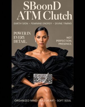 SBoonD ATM Clutch Bag – Luxury Metallic Evening & Statement Clutch