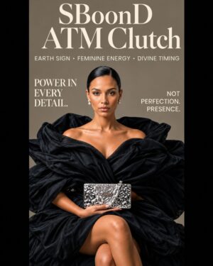 SBoonD ATM Clutch Bag – Luxury Metallic Evening & Statement Clutch
